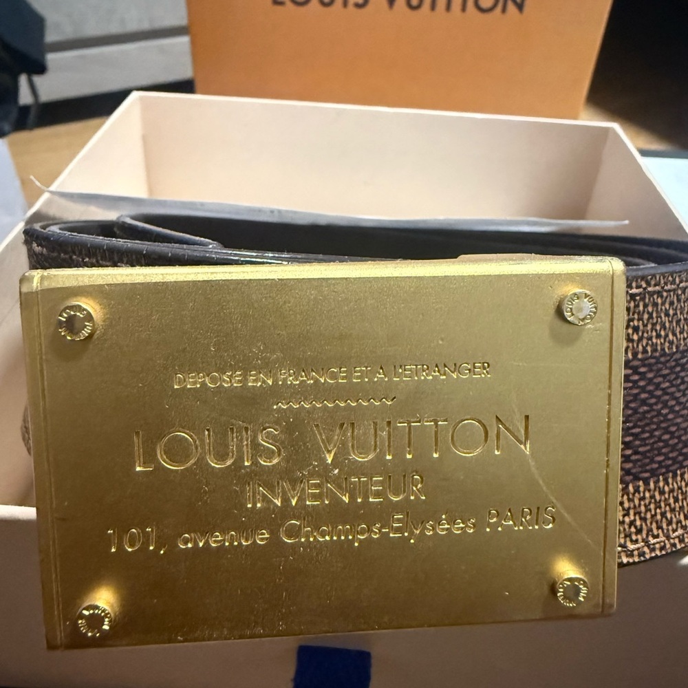 Louis Vuitton Brown Belt - Picture 3 of 3